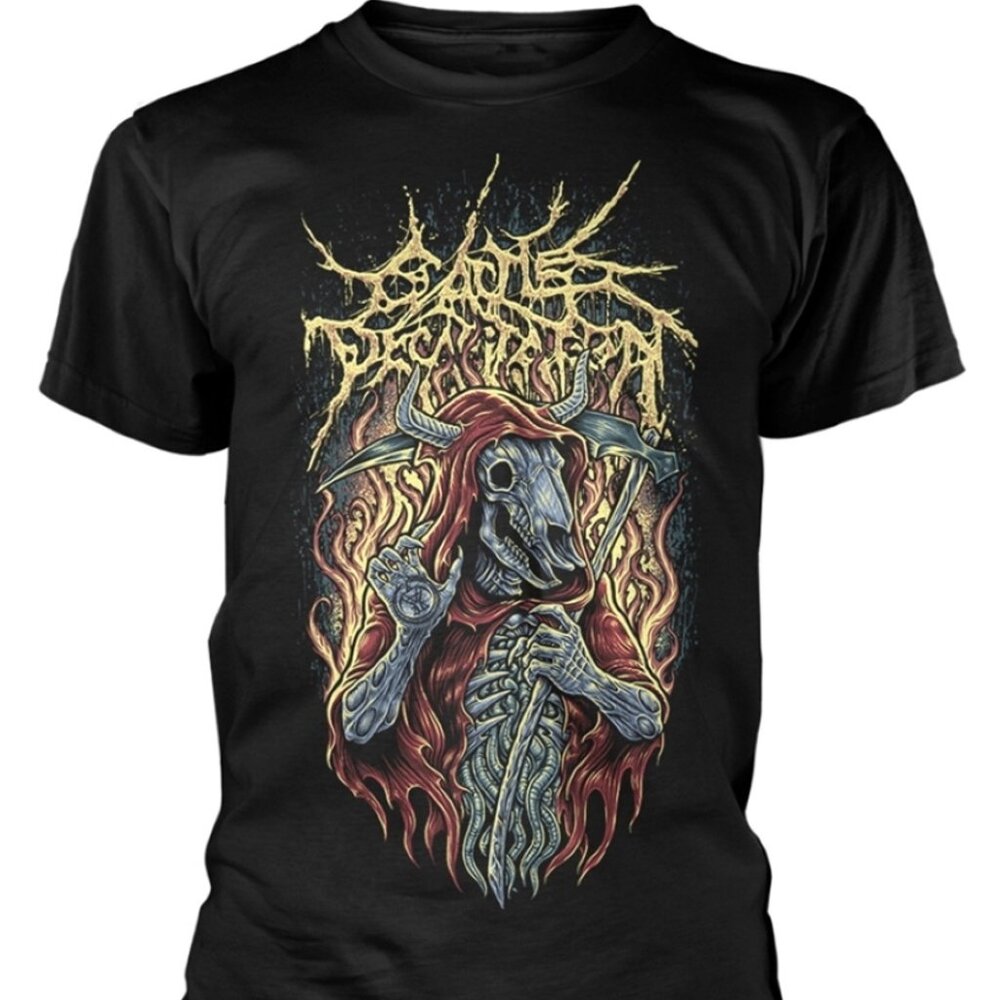 Cattle Decapitation Reaper Ramirez T-Shirt Death Metal Band Fan Tee 99